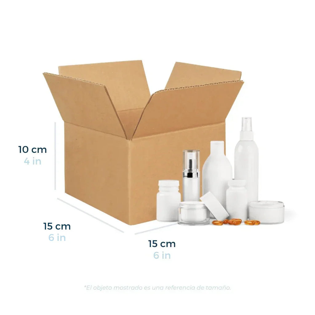 Caja de Carton para Envios 15 x 15 x 10 cm