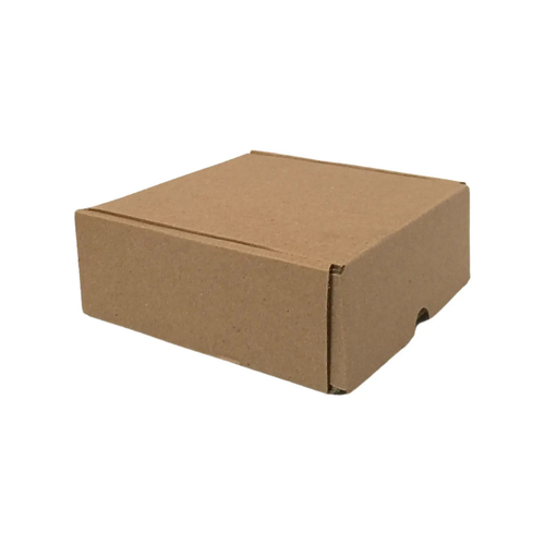 Caja de Carton con Pestañas - 16 x 16 x 6 cm