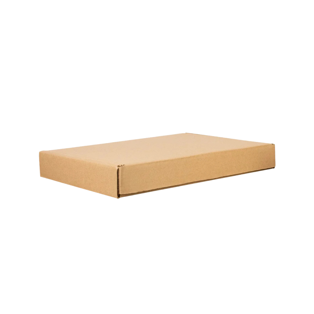Caja de Carton con Pestañas - 38 x 28 x 5 cm