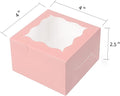 Caja de Carton con Ventana 10.16 x 10.16 x 6.35 cm